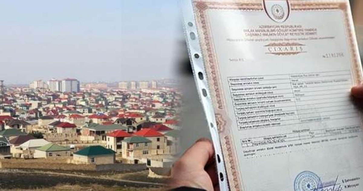 Çıxarışlarla bağlı yeni dəyişikliklər: Sənədsiz evlər üçün yeni imkanlar yarana bilər