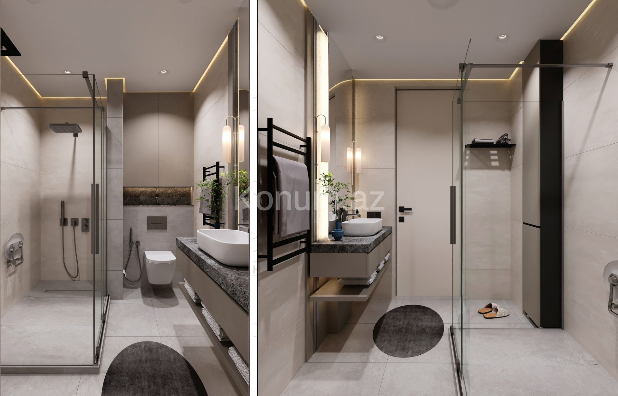 3 otaq, 137 m², 9/12 mərtəbə - Mingəçevir - satılır — foto 20