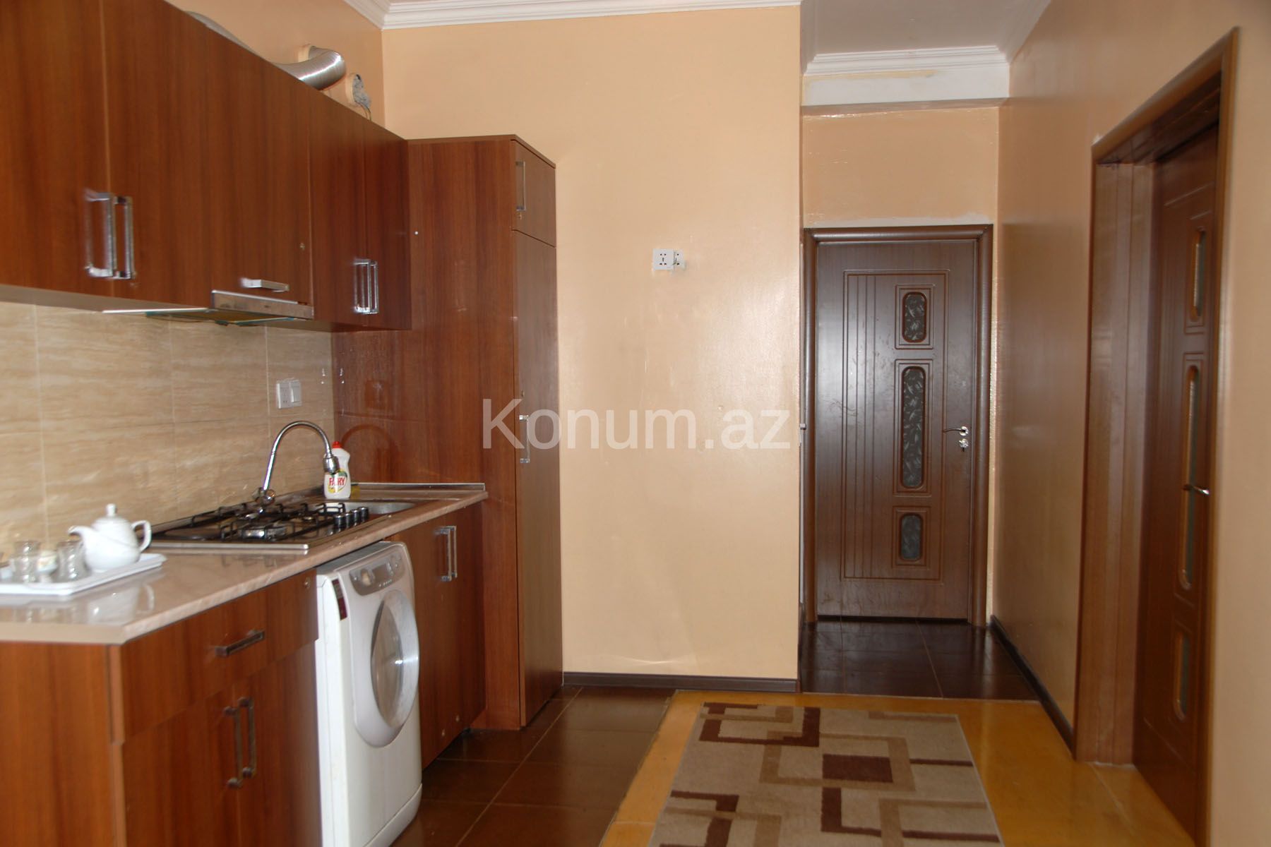 3 otaq, 100 m², 8/12 mərtəbə - Bakı, Nizami - kirayə — foto 5