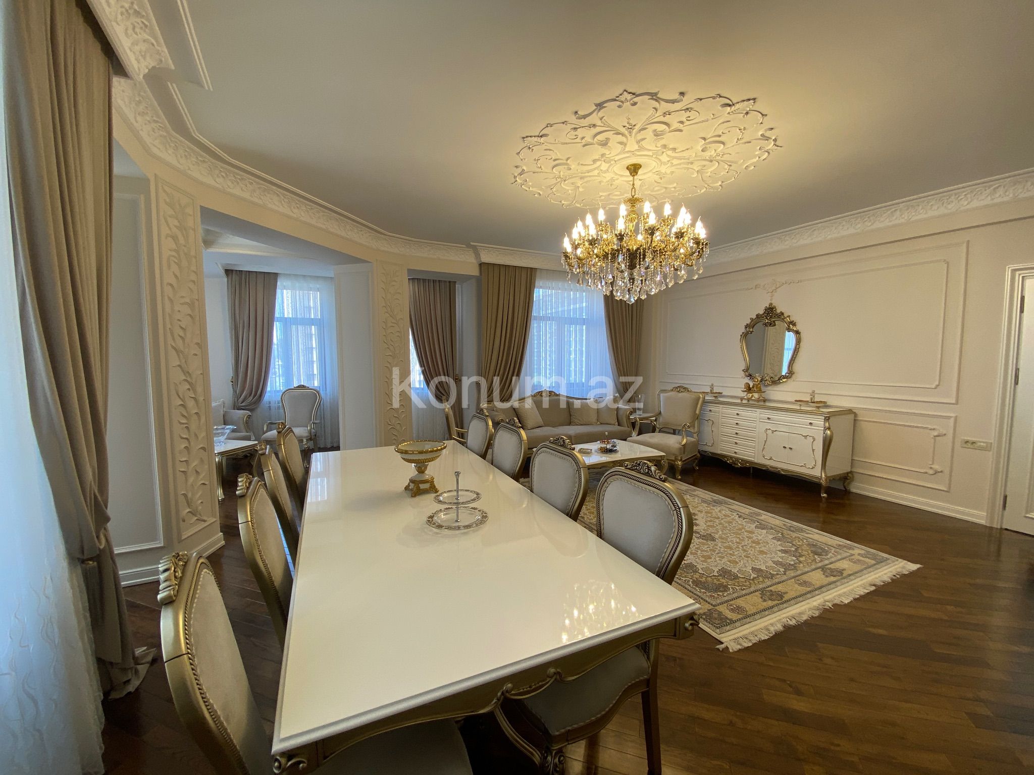 3 otaq, 158 m², 5/18 mərtəbə - Bakı, Nəsimi - satılır — foto 3