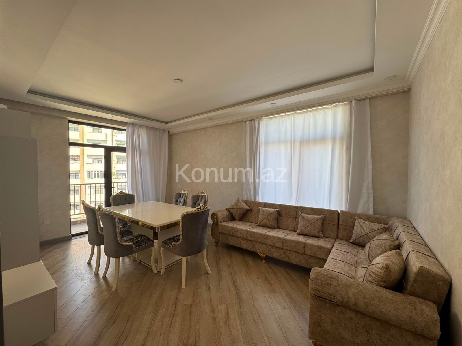 3 otaq, 100 m², 13/16 mərtəbə - Bakı, Binəqədi - kirayə — foto 4
