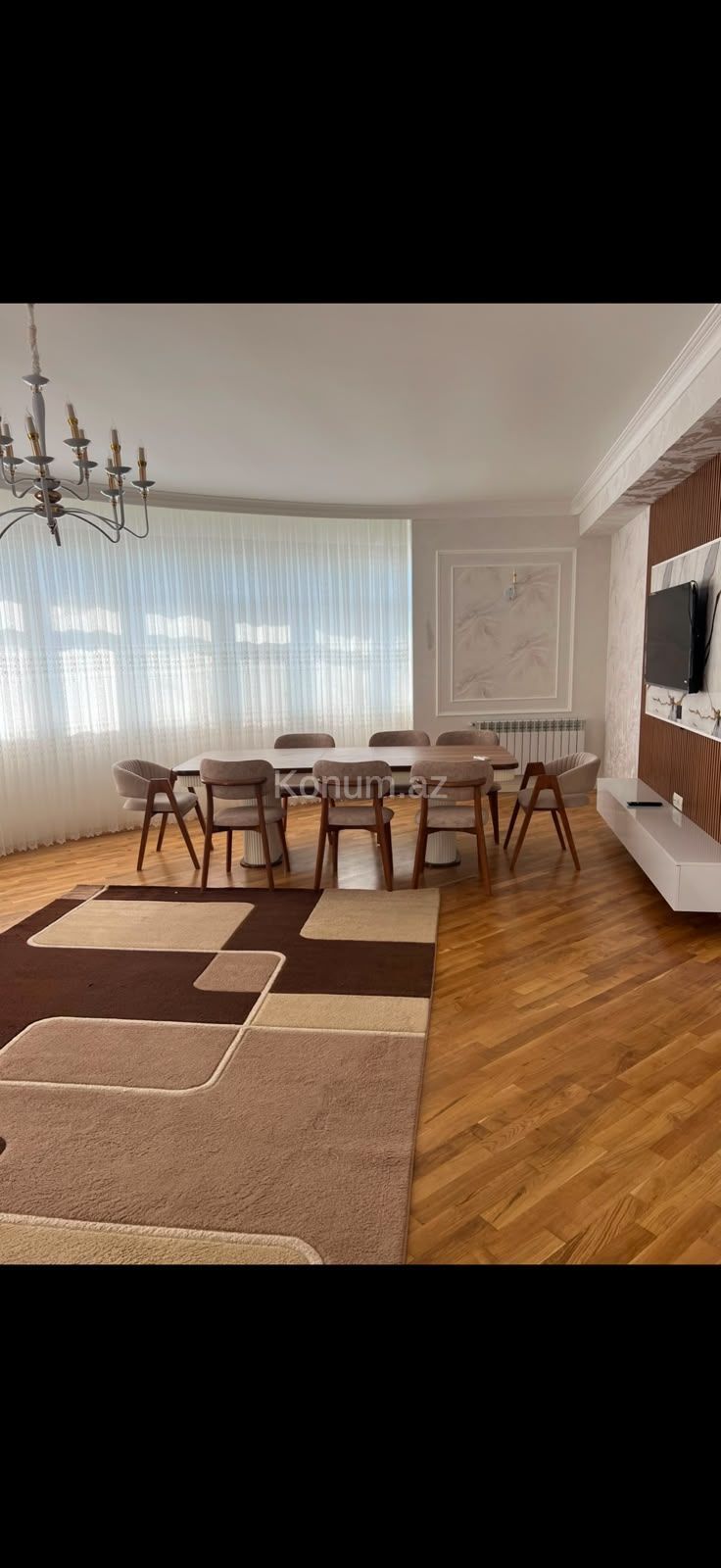 3 otaq, 135 m², 17/18 mərtəbə - Bakı, Nəsimi - kirayə — foto 9