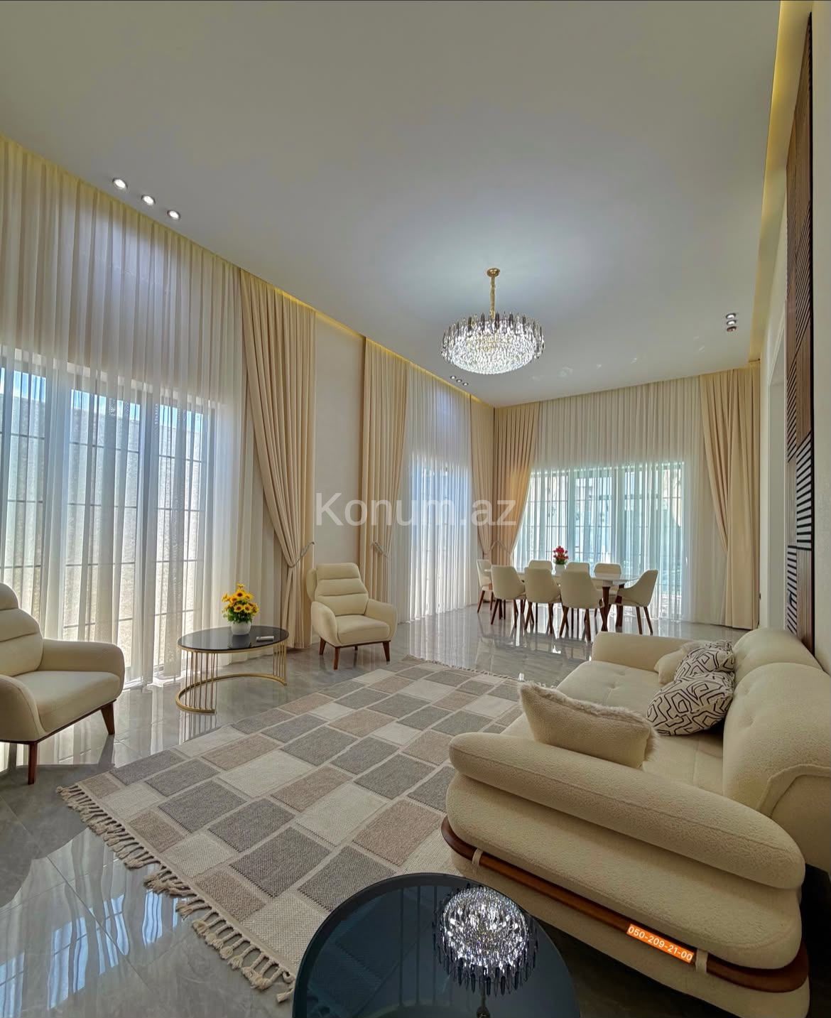 5 Комнаты, 255 м² - Баку, Хазар - продаётся — фото 5