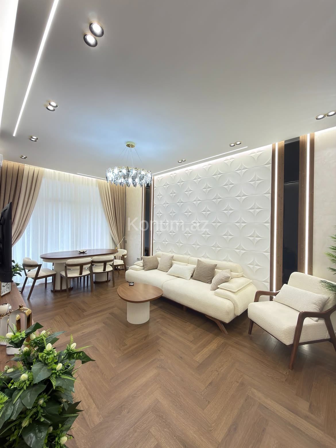 3 Комнаты, 121 м², 11/18 этаж - Баку, Насими - продаётся — фото 2