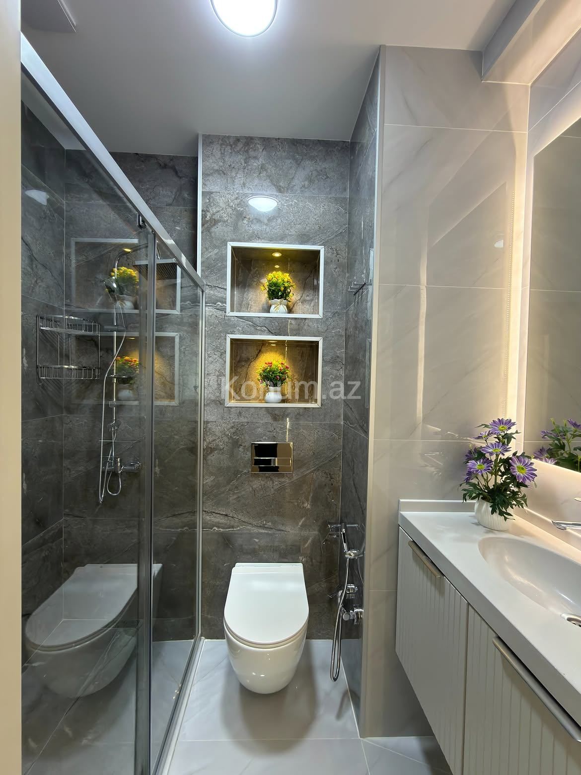 3 Комнаты, 121 м², 11/18 этаж - Баку, Насими - продаётся — фото 6