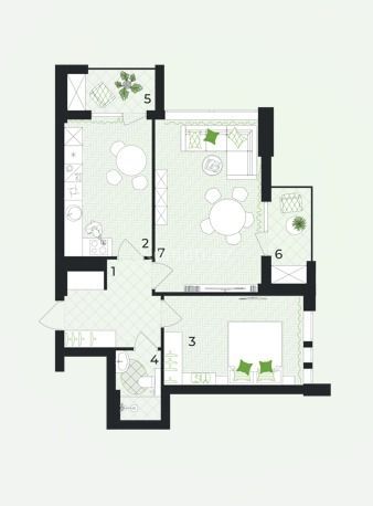 2 Комнаты, 79,5 м², 3/14 этаж - Гянджа - продаётся — фото 5