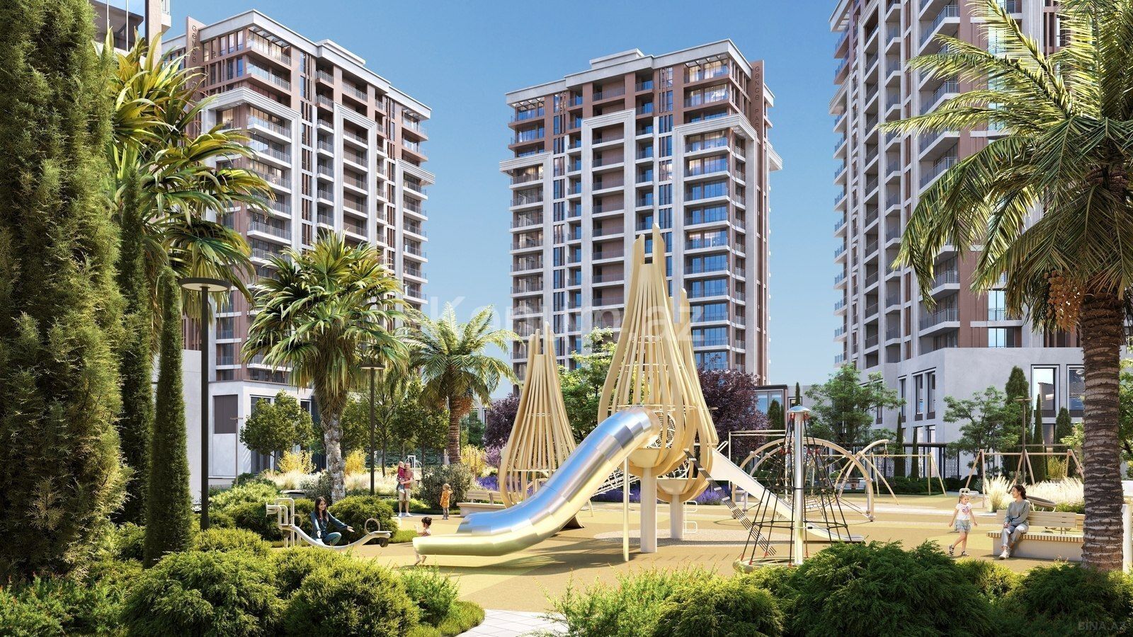 2 Комнаты, 85,2 м², 9/14 этаж - Гянджа - продаётся — фото 2