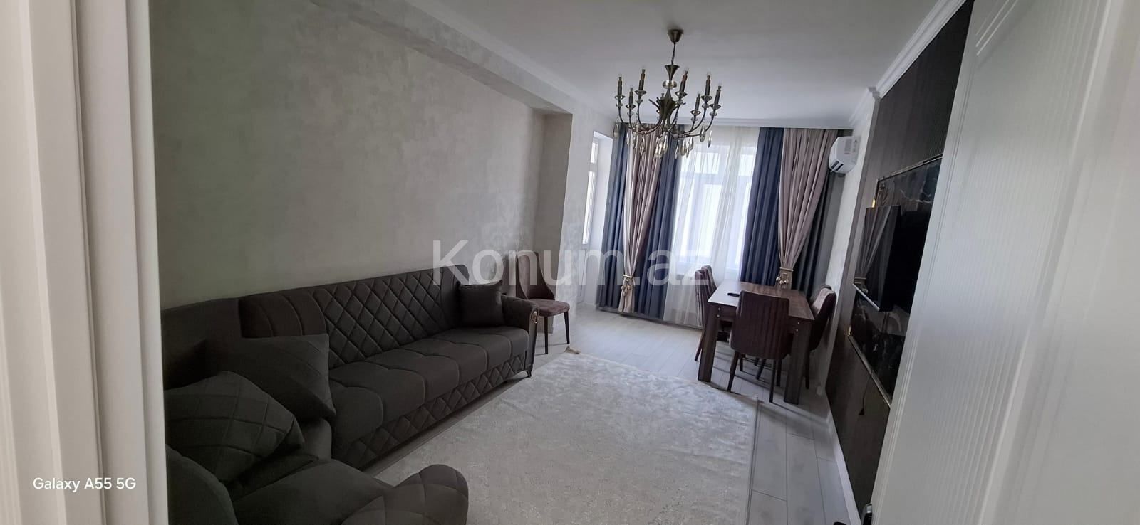 3 Комнаты, 85 м², 10/11 этаж - Хырдалан - продаётся — фото 2