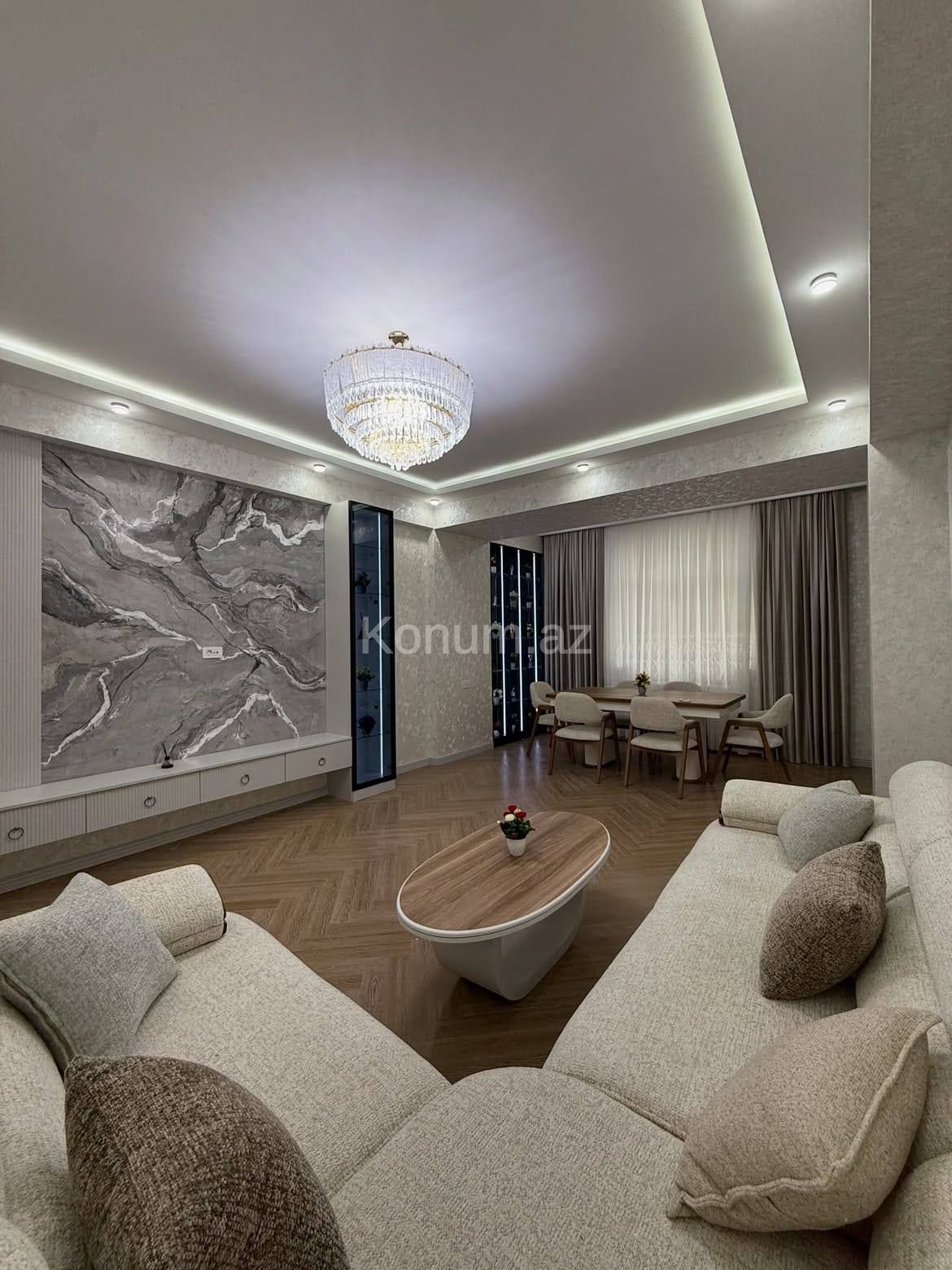 2 otaq, 110 m², 6/16 mərtəbə - Bakı, Nəsimi - satılır — foto 2