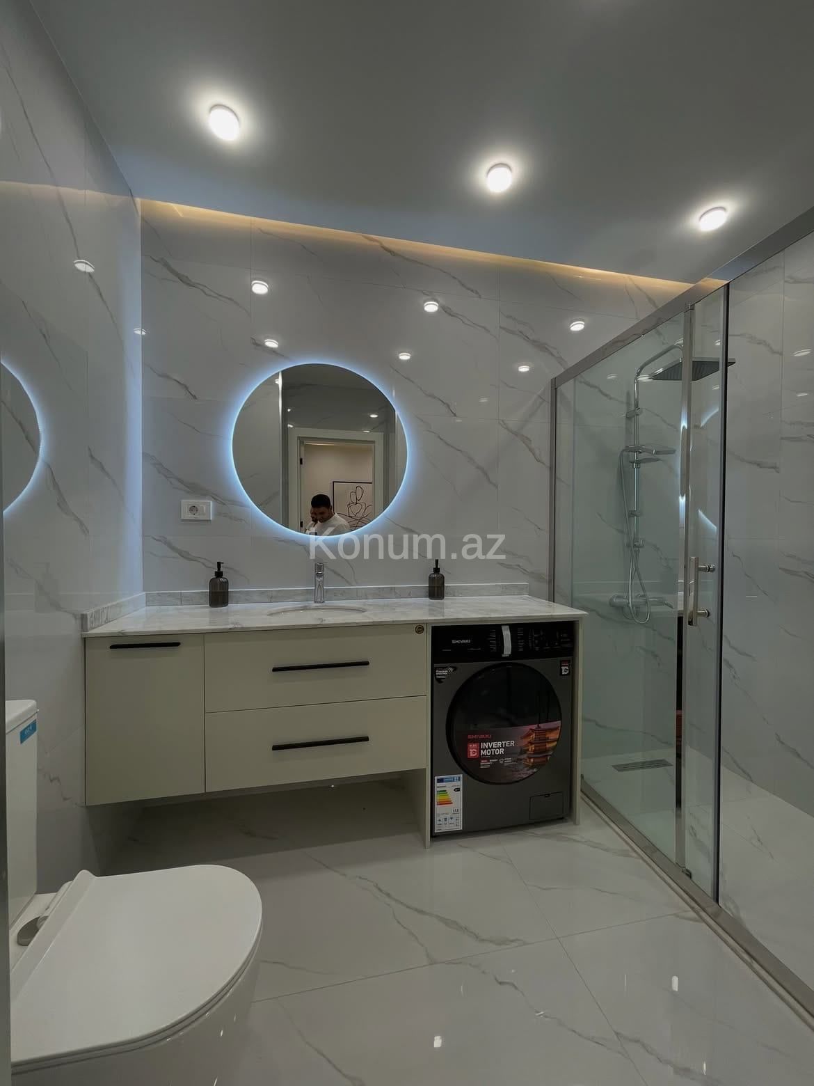 2 Комнаты, 68 м², 9/12 этаж - Баку, Нариманов - продаётся — фото 5