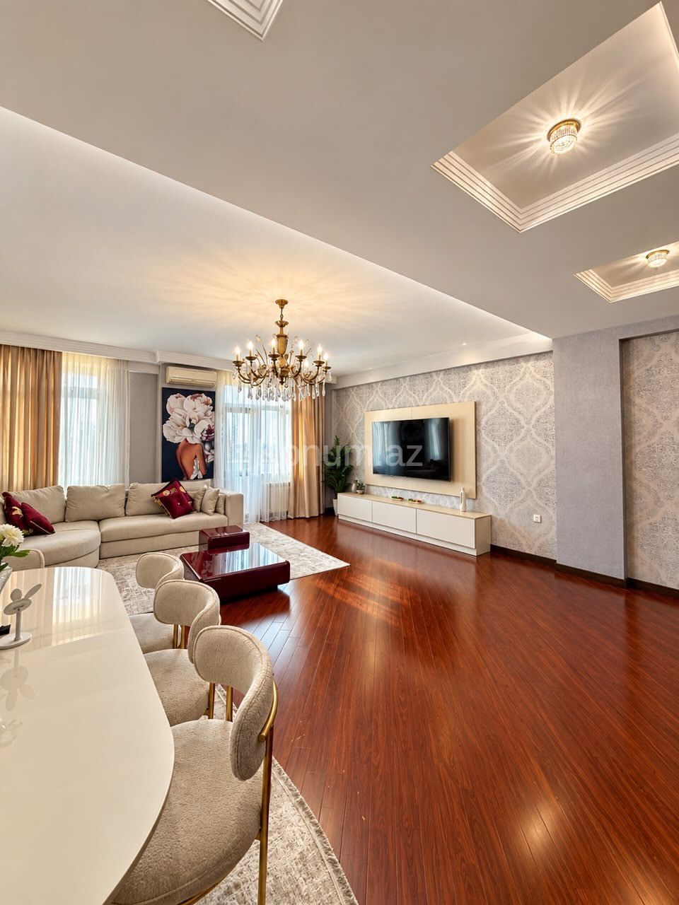 3 otaq, 140 m², 15/18 mərtəbə - Bakı, Nərimanov - satılır — foto 2