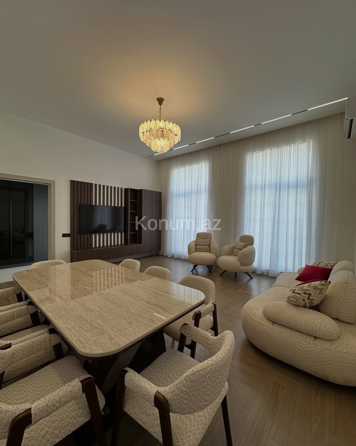 4 otaq, 140 m² - Bakı, Xəzər - satılır — foto 3