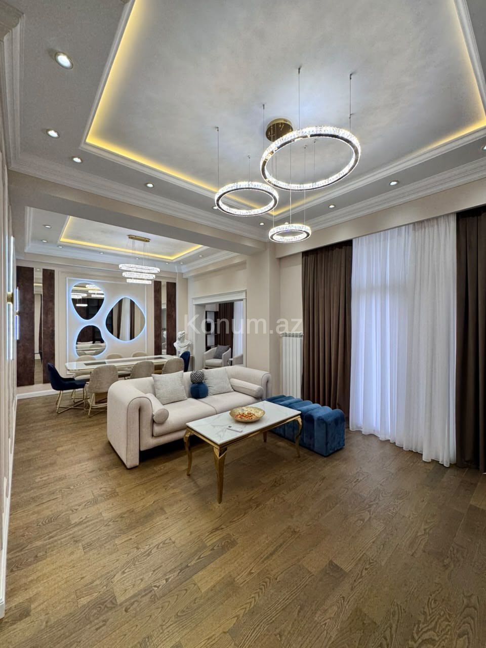 4 otaq, 210 m², 5/8 mərtəbə - Bakı, Nəsimi - satılır — foto 3