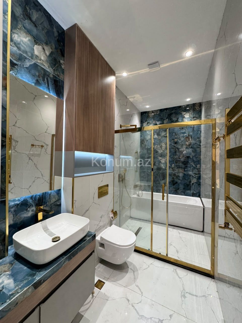 4 otaq, 210 m², 5/8 mərtəbə - Bakı, Nəsimi - satılır — foto 8