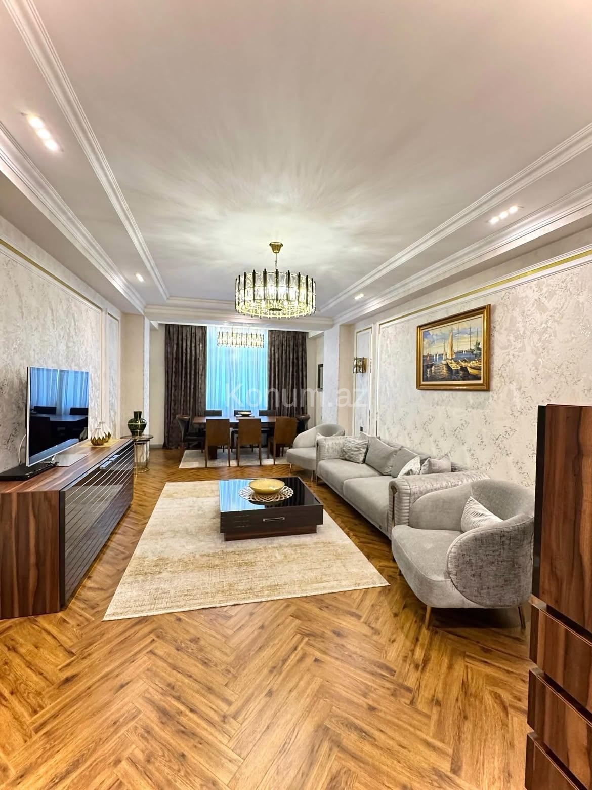 4 Комнаты, 215 м², 12/17 этаж - Баку, Нариманов - продаётся — фото 2