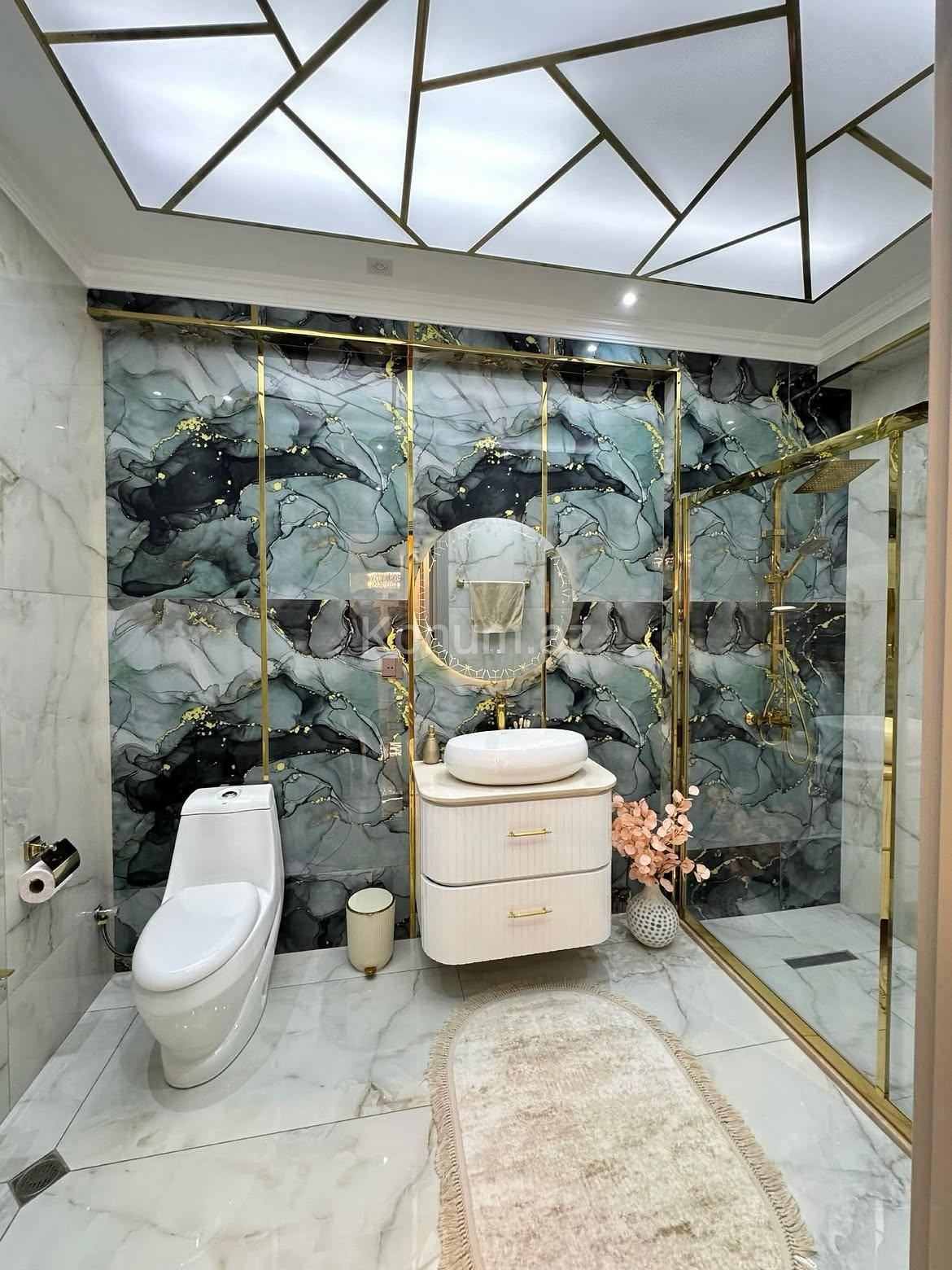 4 Комнаты, 215 м², 12/17 этаж - Баку, Нариманов - продаётся — фото 9