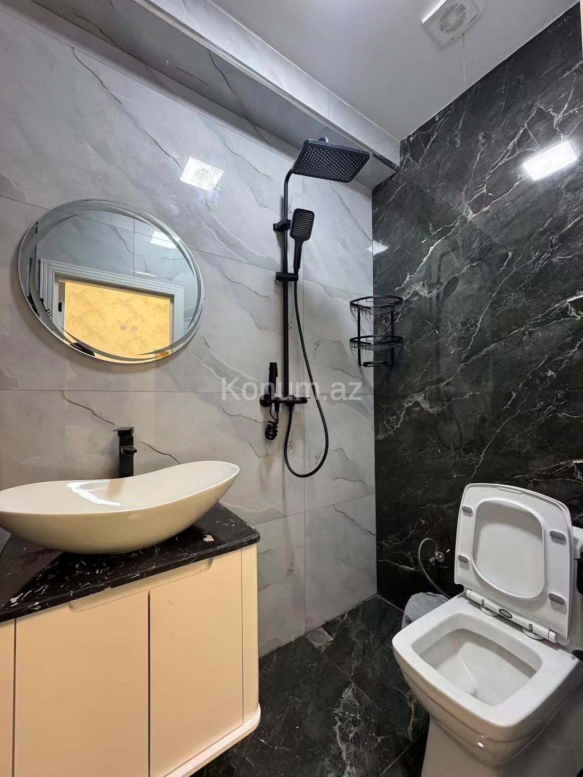 3 Комнаты, 63 м², 8/12 этаж - Баку, Ясамал - продаётся — фото 8