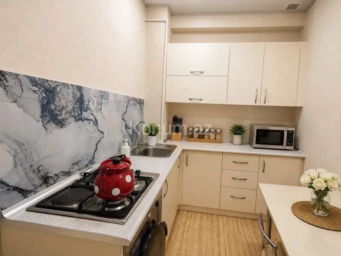 2 Комнаты, 60 м², 4/14 этаж - Баку, Низами - продаётся — фото 2