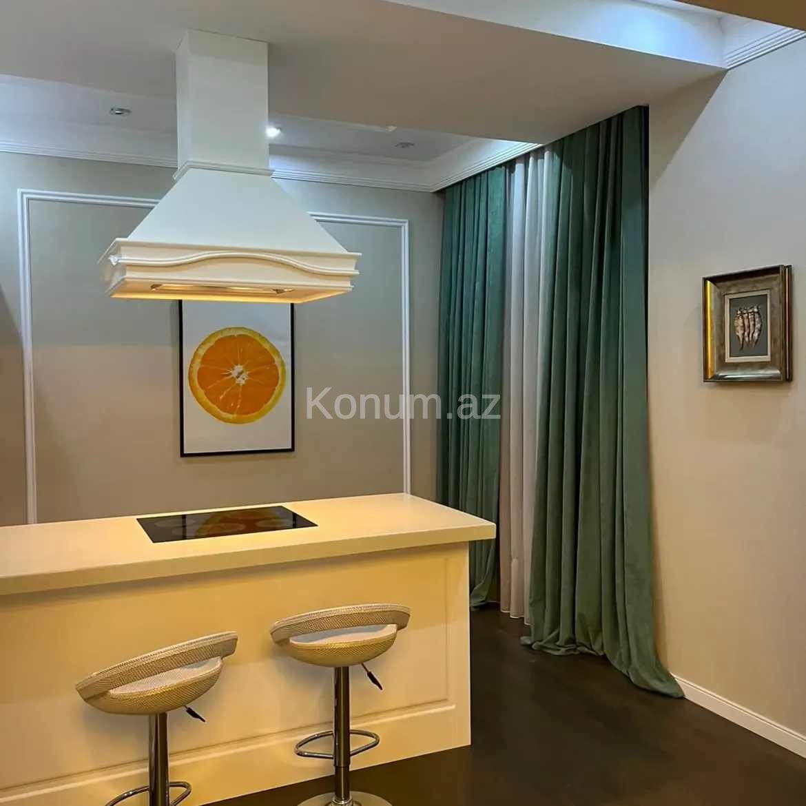 2 otaq, 96 m², 4/19 mərtəbə - Bakı, Nəsimi - satılır — foto 3