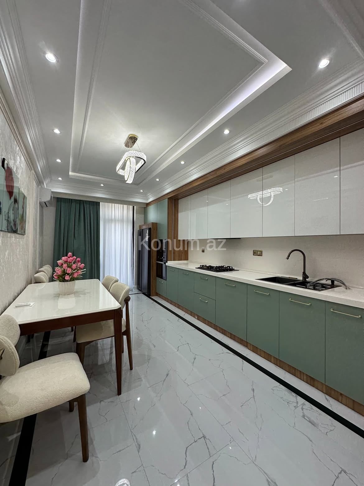 4 otaq, 174 m², 5/17 mərtəbə - Bakı, Nərimanov - satılır — foto 2