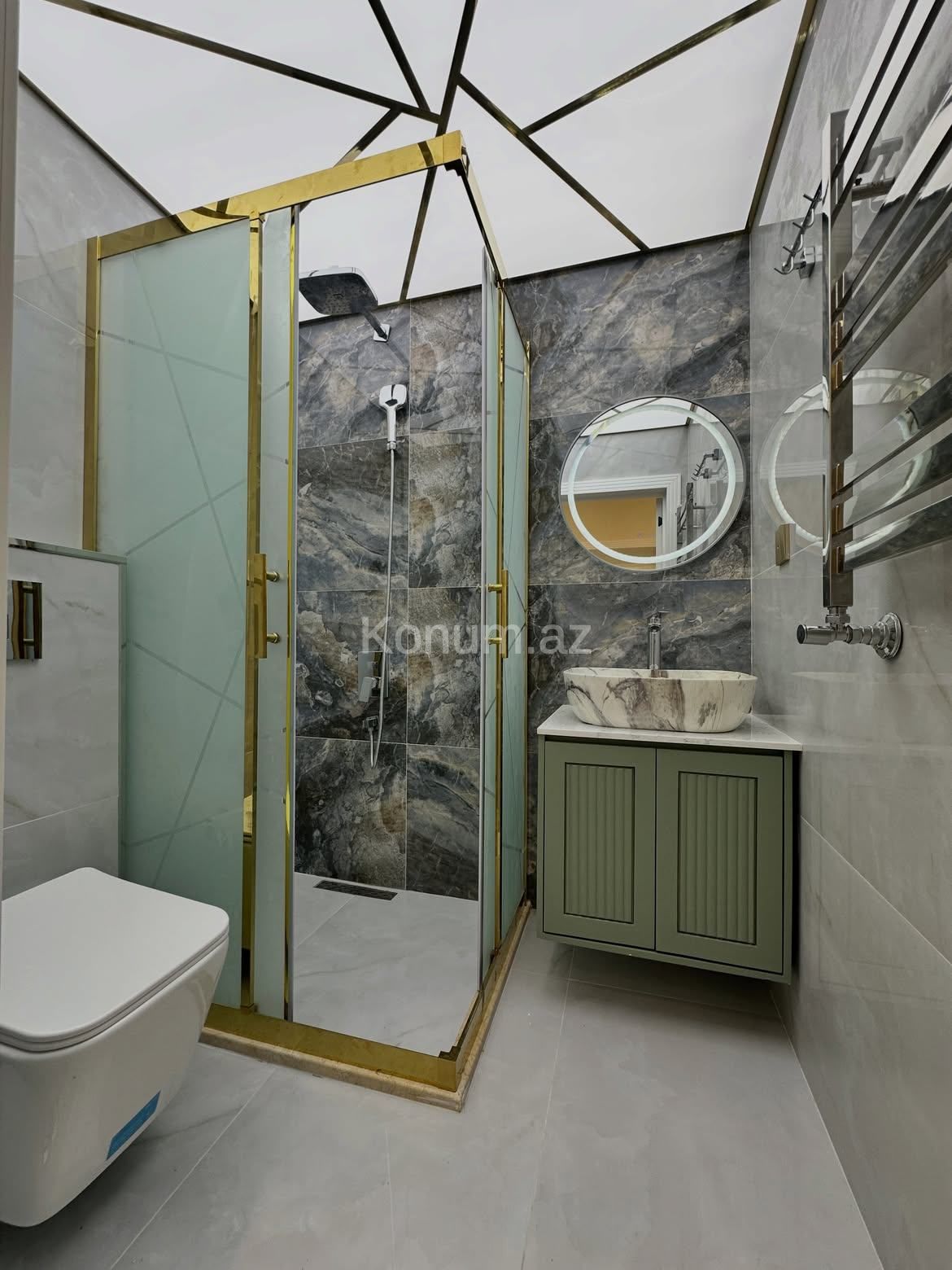 2 rooms, 54 m², 12/15 floor - Baku, Nizami - For sale — photo 5