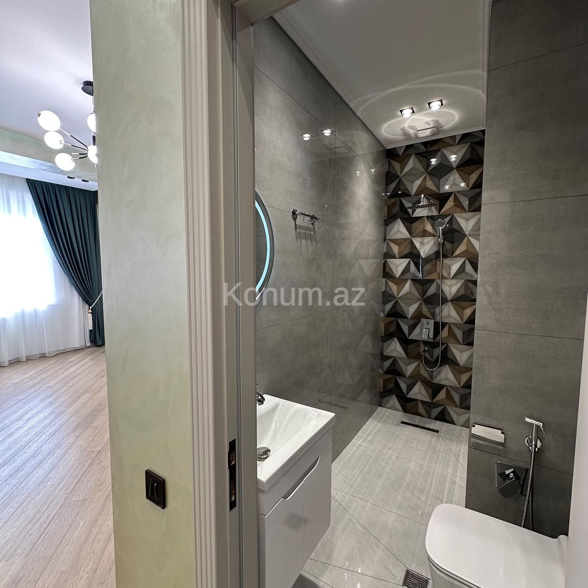 3 Комнаты, 130 м², 8/17 этаж - Баку, Нариманов - продаётся — фото 5