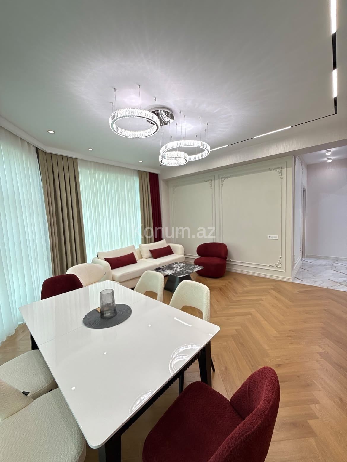 3 otaq, 127 m², 13/16 mərtəbə - Bakı, Nəsimi - satılır — foto 3