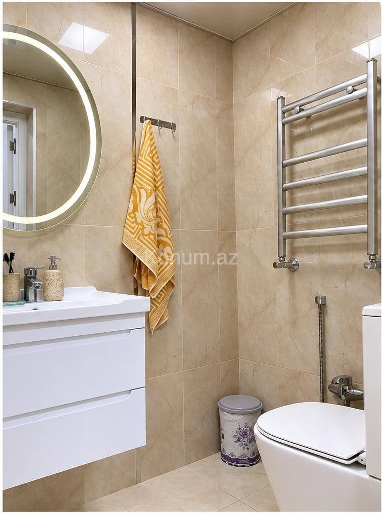 2 otaq, 78 m², 11/19 mərtəbə - Bakı, Nəsimi - kirayə — foto 5