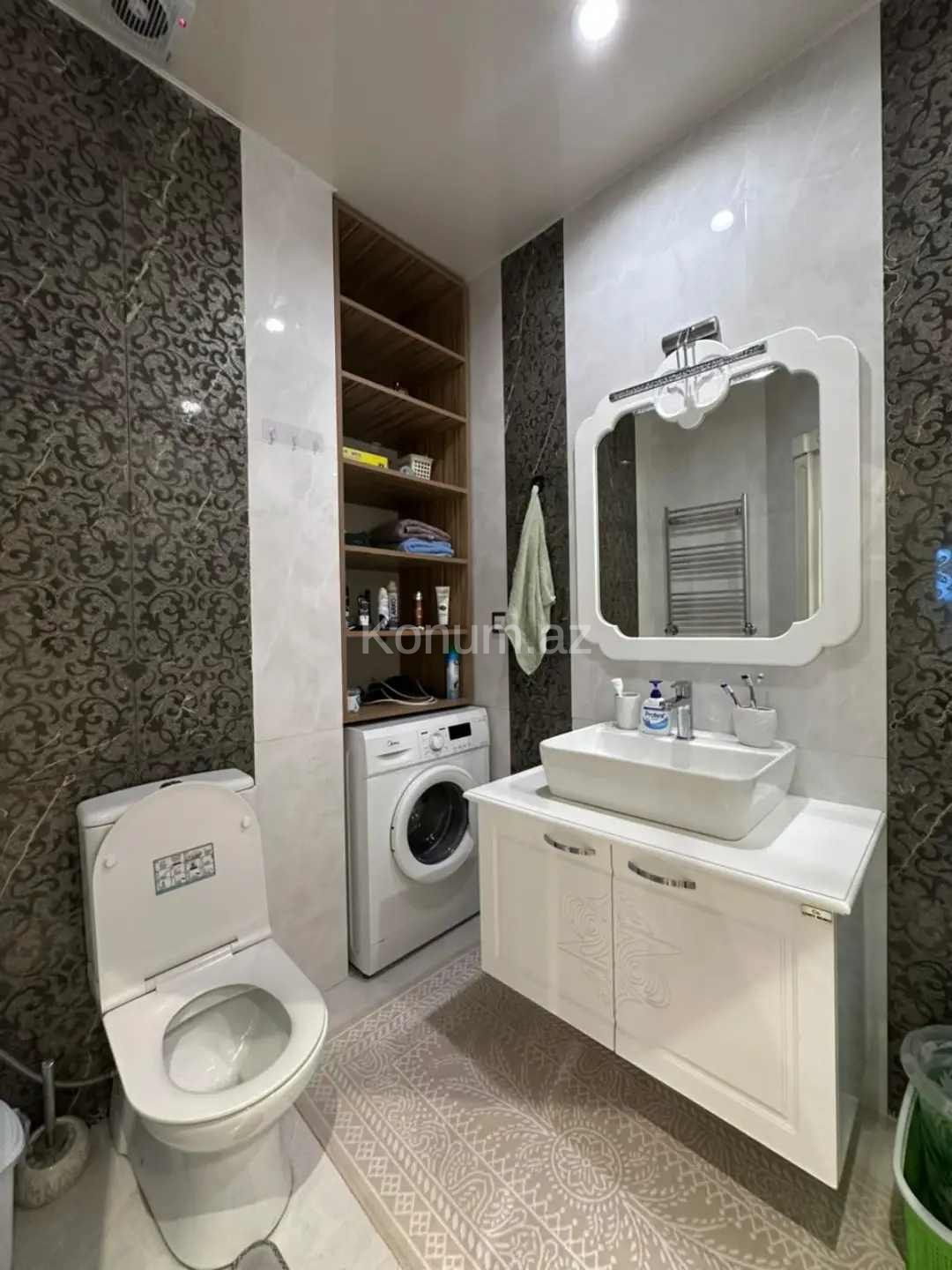 2 otaq, 65 m², 12/16 mərtəbə - Bakı, Nəsimi - satılır — foto 5