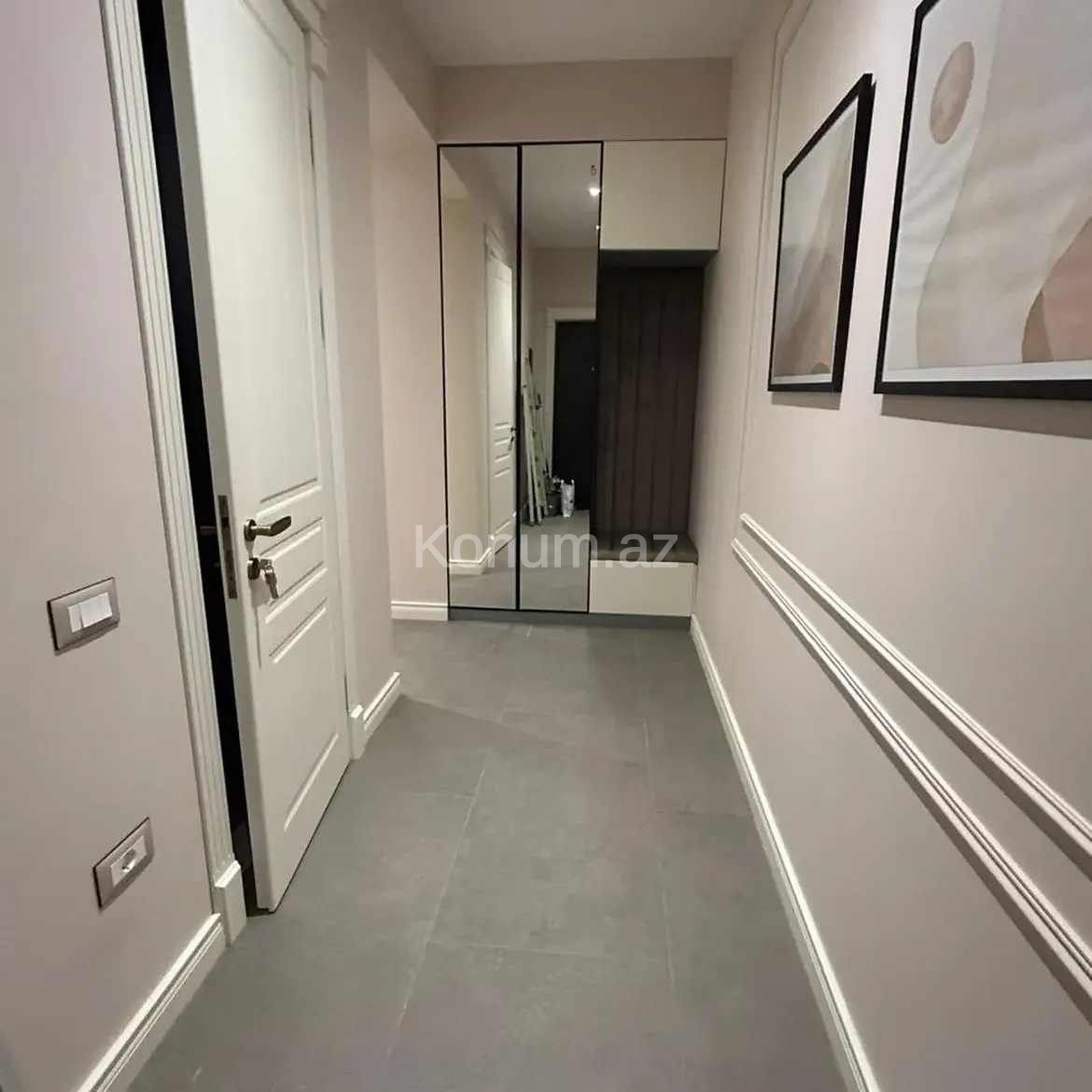 2 otaq, 70 m², 18/20 mərtəbə - Bakı, Nizami - kirayə — foto 6