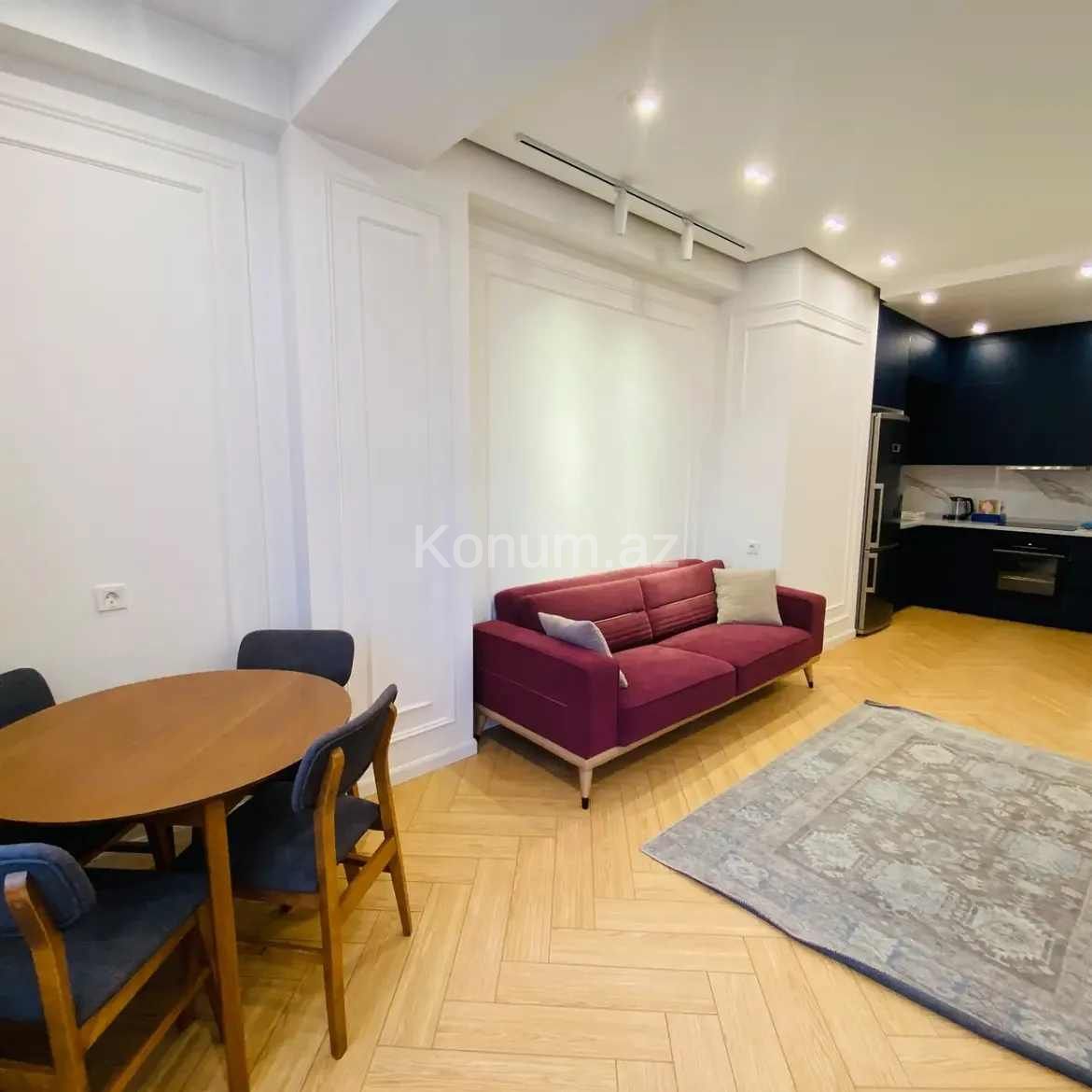 2 otaq, 61 m², 15/20 mərtəbə - Bakı, Nəsimi - kirayə — foto 2
