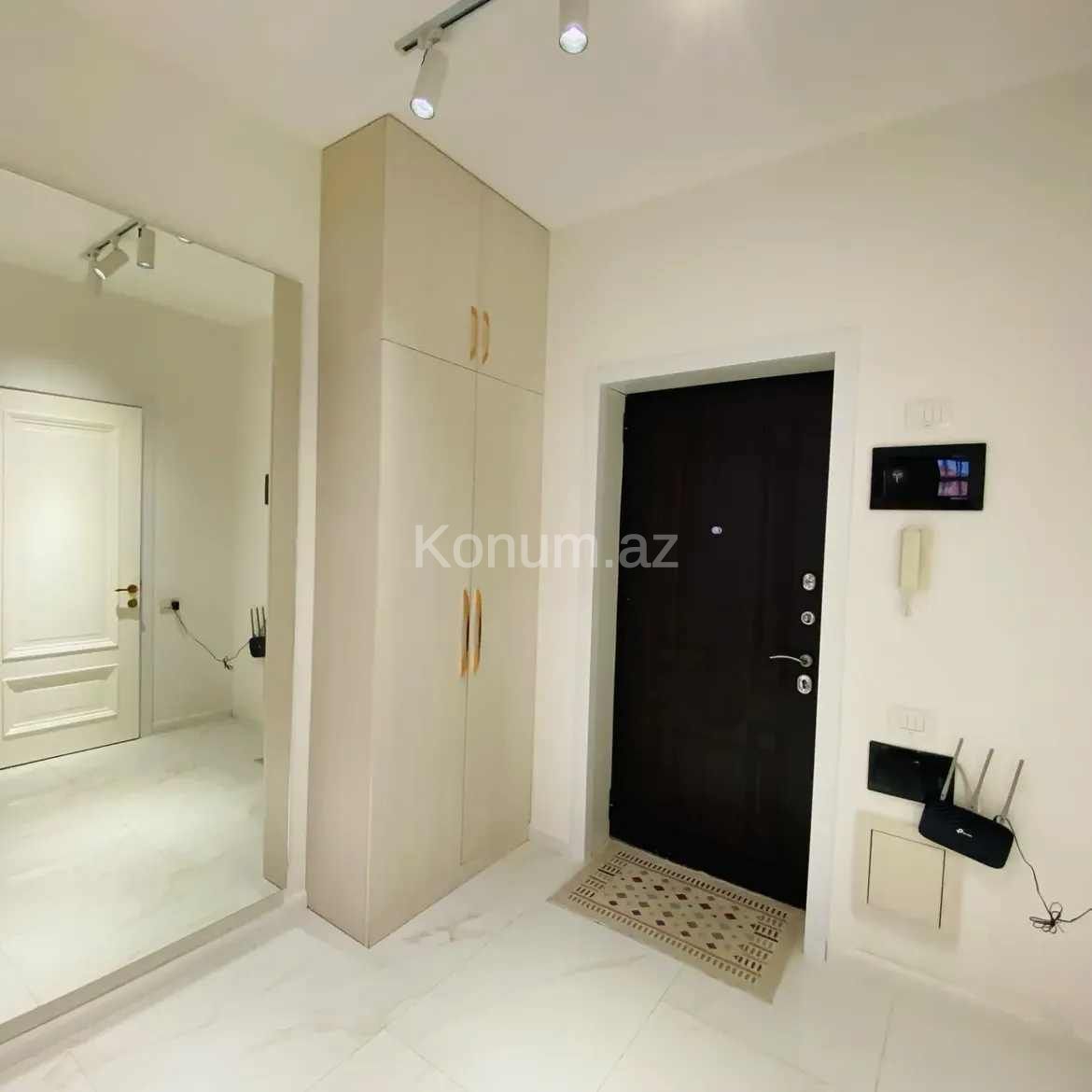 2 otaq, 61 m², 15/20 mərtəbə - Bakı, Nəsimi - kirayə — foto 5