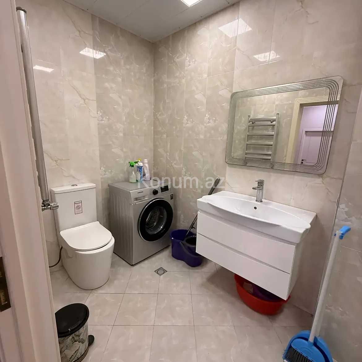 3 otaq, 125 m², 6/17 mərtəbə - Bakı, Nəsimi - kirayə — foto 5