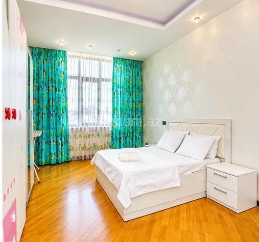 3 otaq, 220 m², 15/18 mərtəbə - Bakı, Nəsimi - kirayə — foto 6