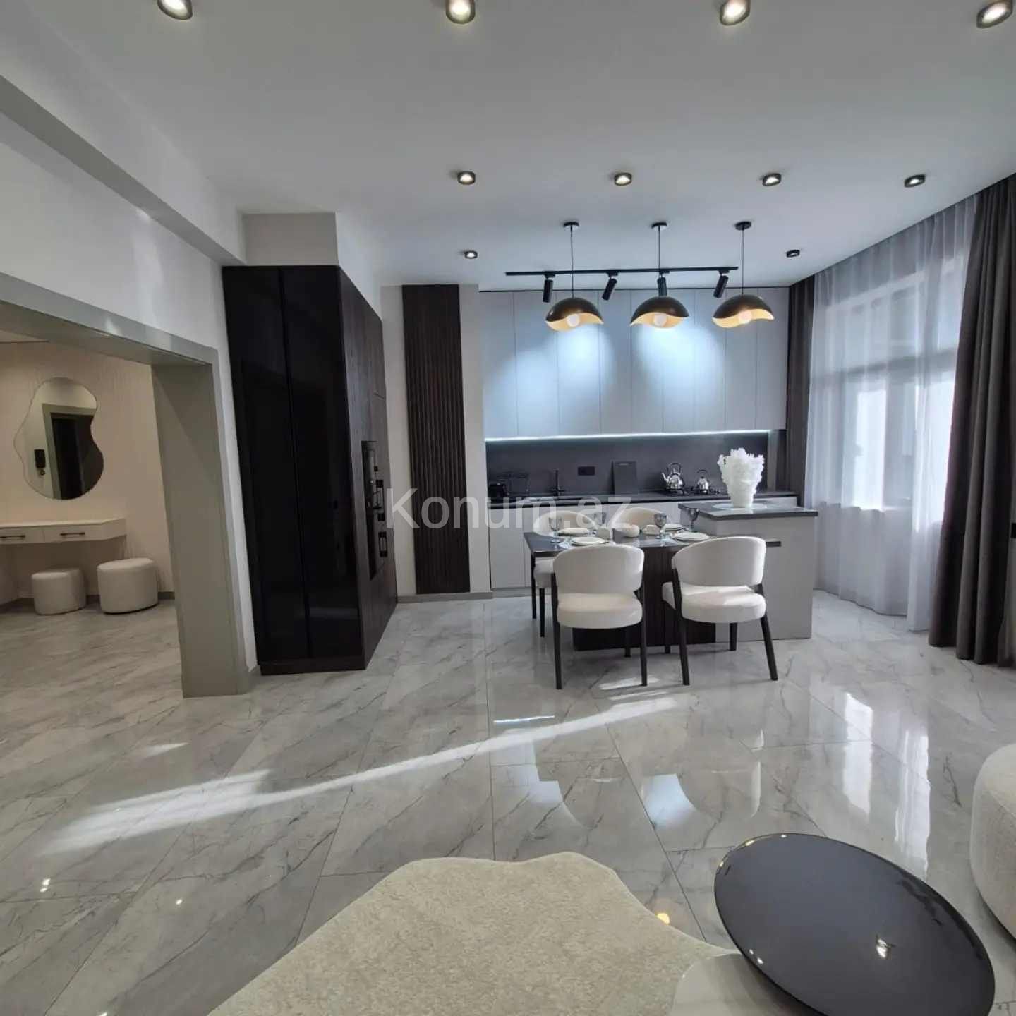 3 otaq, 100 m², 10/15 mərtəbə - Bakı, Nəsimi - satılır — foto 4