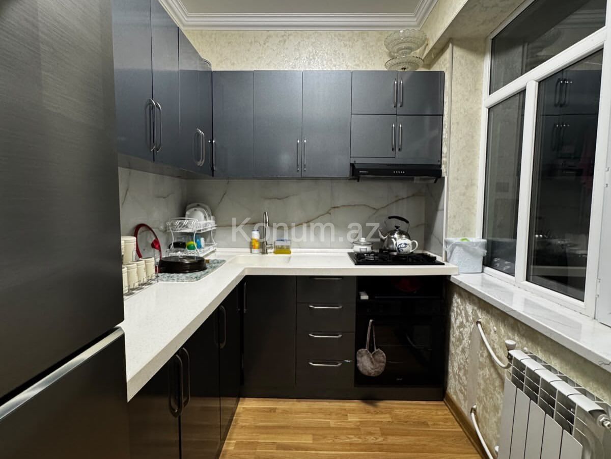 3 Комнаты, 65 м², 4/14 этаж - Баку, Апшерон - продаётся — фото 2