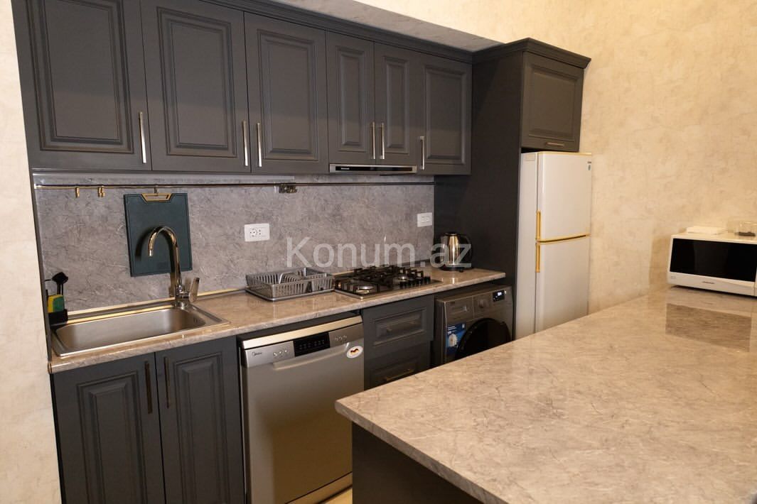 2 otaq, 90 m², 13/19 mərtəbə - Bakı, Yasamal - kirayə — foto 4