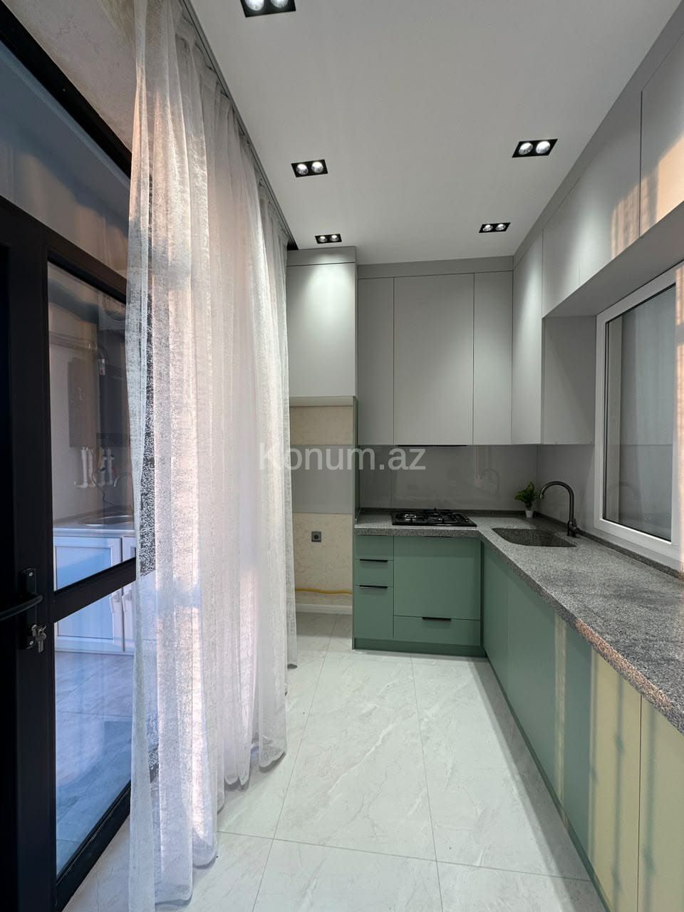 2 Комнаты, 62 м², 6/6 этаж - Баку, Хатаи - продаётся — фото 3