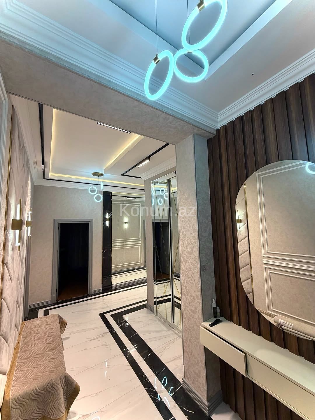 3 otaq, 136 m², 8/16 mərtəbə - Bakı, Nəsimi - satılır — foto 3