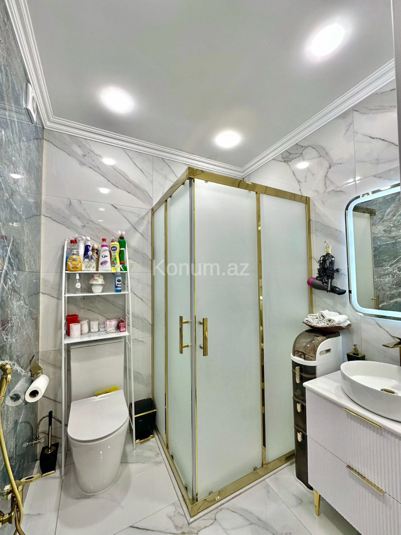 2 otaq, 56 m², 4/17 mərtəbə - Bakı, Nərimanov - satılır — foto 4