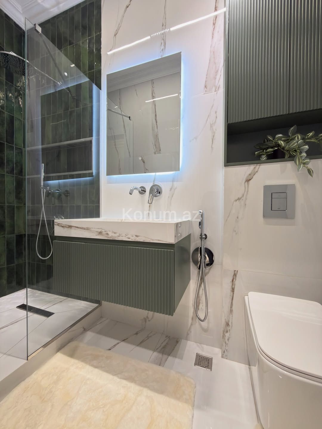 3 otaq, 95 m², 10/16 mərtəbə - Bakı, Nəsimi - satılır — foto 7