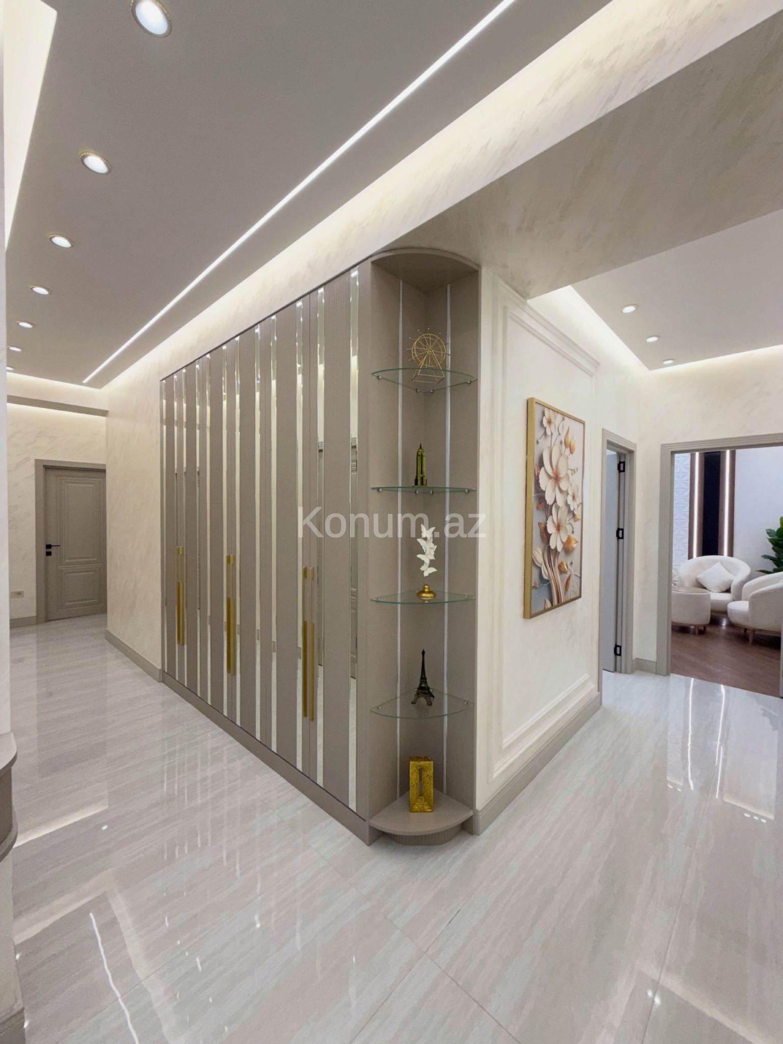 3 otaq, 122 m², 12/18 mərtəbə - Bakı, Nərimanov - satılır — foto 3