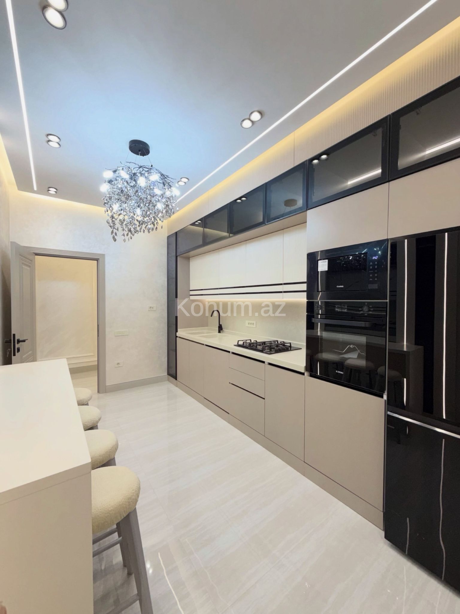 3 otaq, 122 m², 12/18 mərtəbə - Bakı, Nərimanov - satılır — foto 2