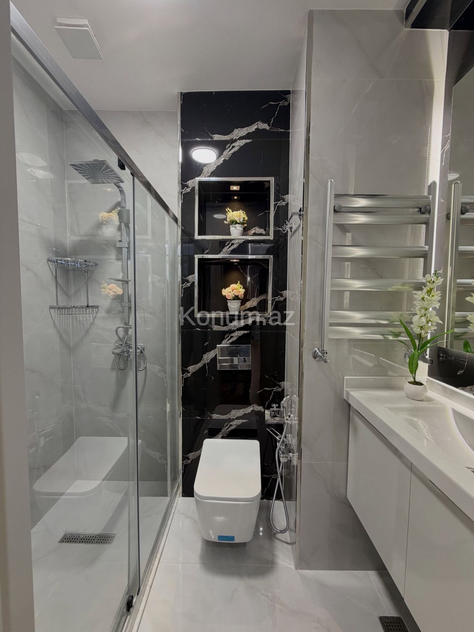 3 otaq, 122 m², 12/18 mərtəbə - Bakı, Nərimanov - satılır — foto 7
