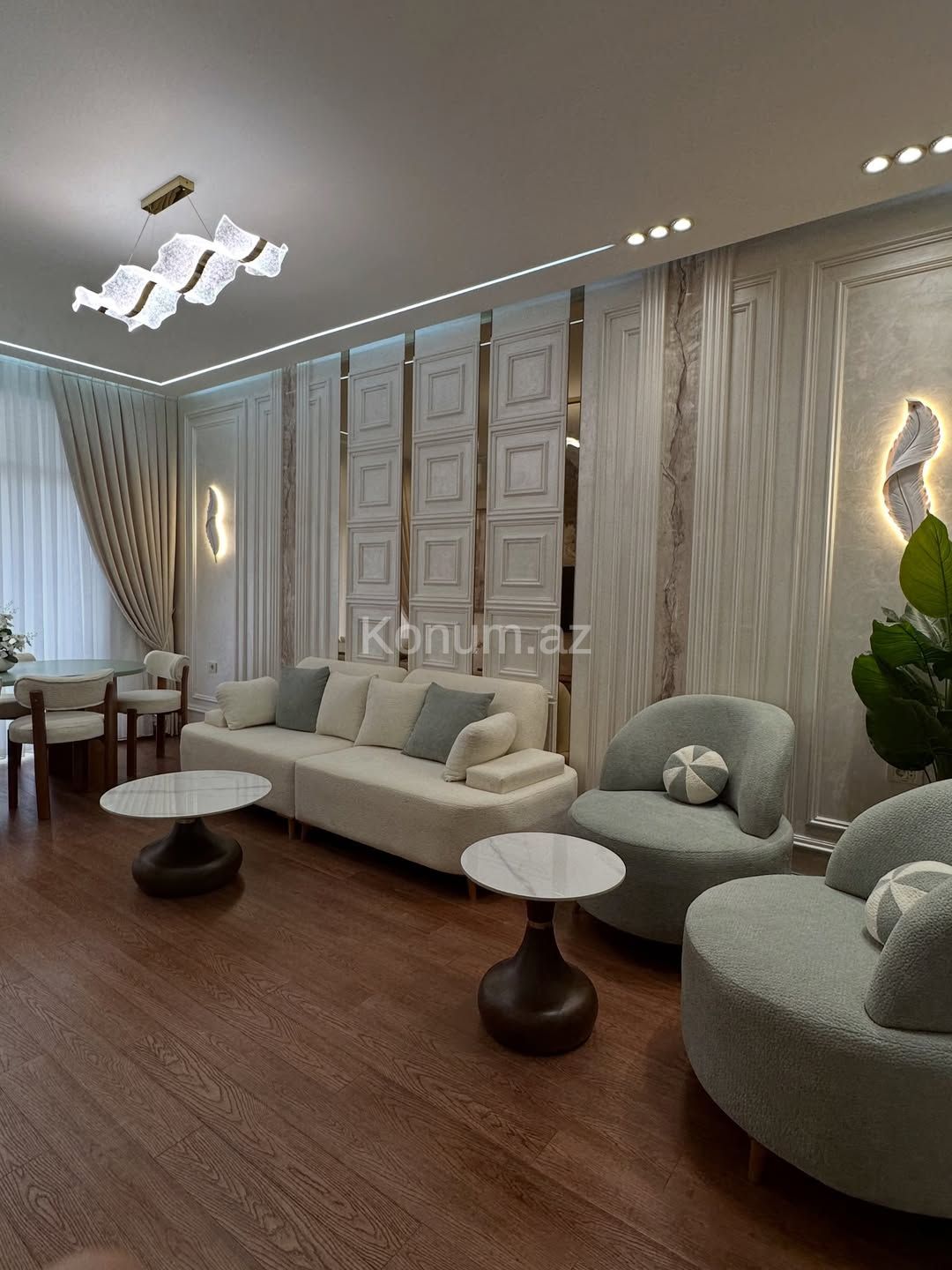 3 otaq, 122 m², 11/17 mərtəbə - Bakı, Nərimanov - satılır — foto 3