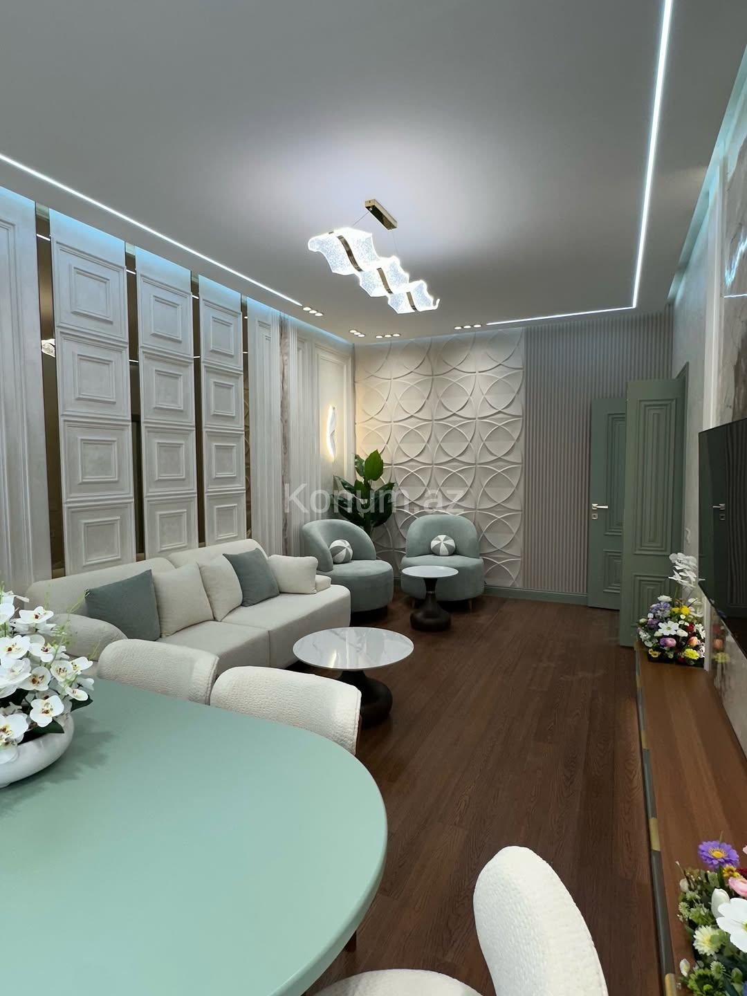 3 otaq, 122 m², 11/17 mərtəbə - Bakı, Nərimanov - satılır — foto 2