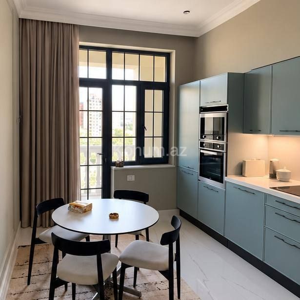 3 Комнаты, 160 м², 9/18 этаж - Баку, Ясамал - сдаётся — фото 7