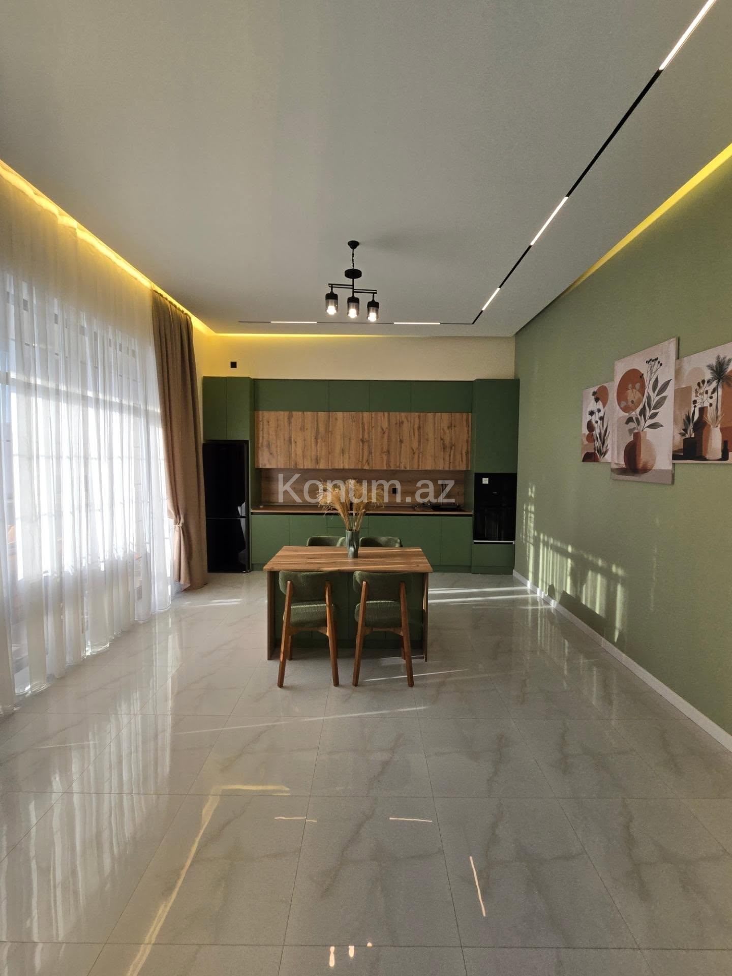 4 otaq, 130 m² - Bakı, Xəzər - satılır — foto 3