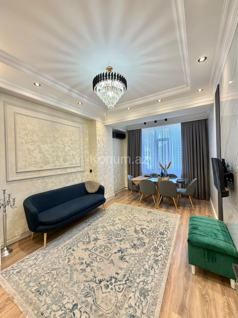 2 otaq, 49 m², 8/17 mərtəbə - Bakı, Nərimanov - satılır — foto 2