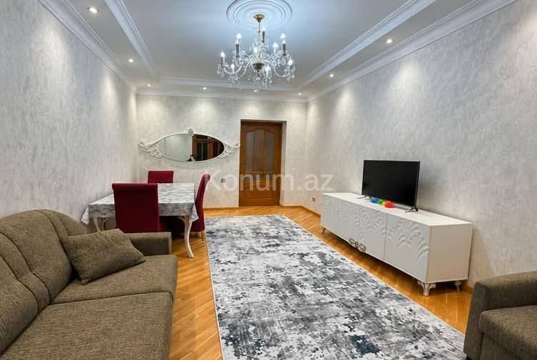 3 otaq, 80 m², 2/5 mərtəbə - Bakı, Səbail - kirayə — foto 2